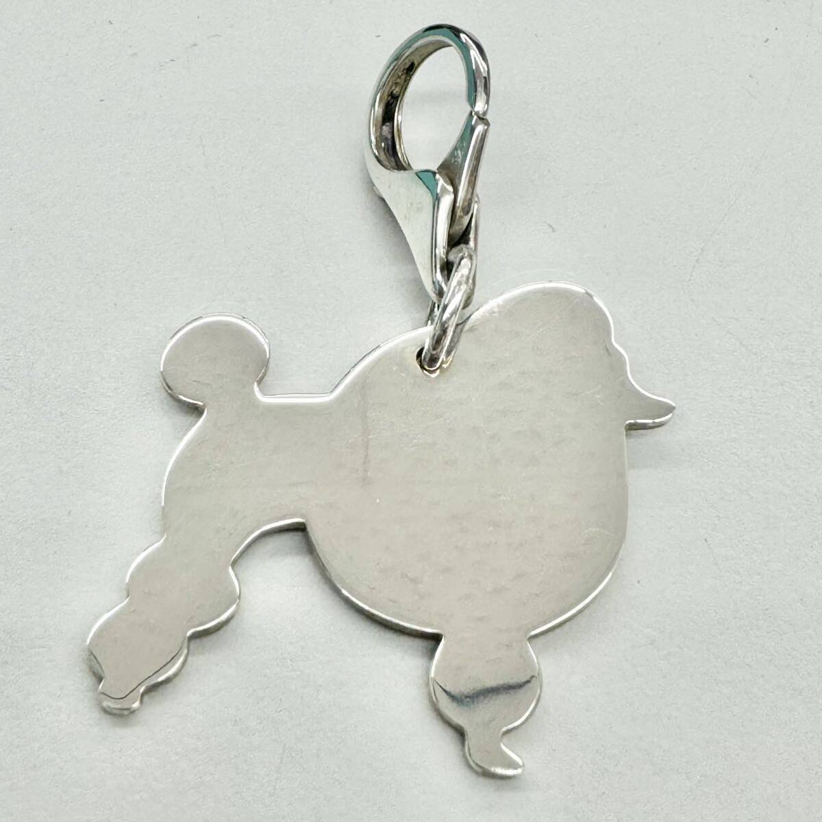 TIFFANY&Co. Tiffany animal key holder charm 925 stamp silver box * storage bag attached 