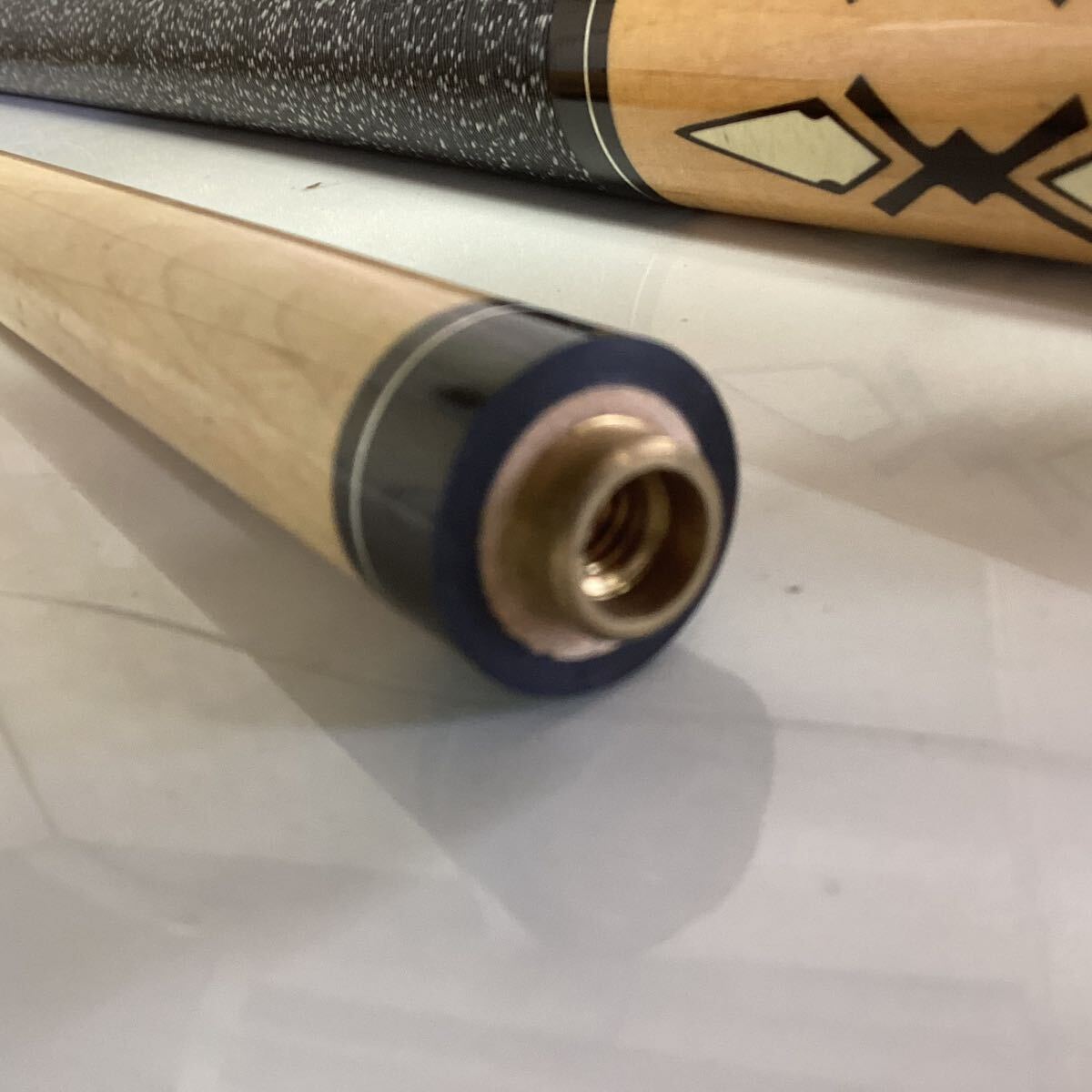 ビリアード キュー ケース付き 趣味 スポーツ 記名記載あり(U61 ビリアード キュー ケース付き 趣味 スポーツ 記名記載あり(U61