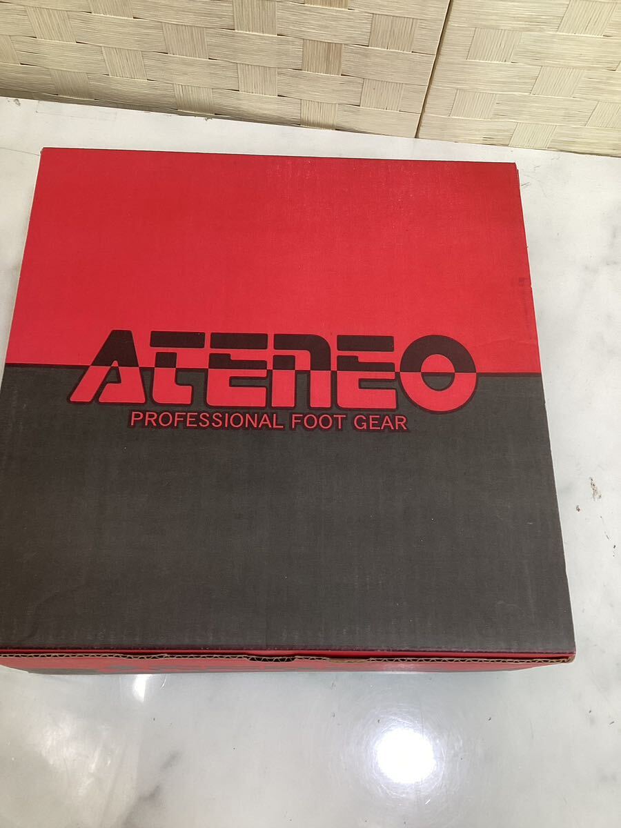 ATENEO アテネオ　未使用品　国産安全靴　長靴　ブラック 25cm U11_画像8