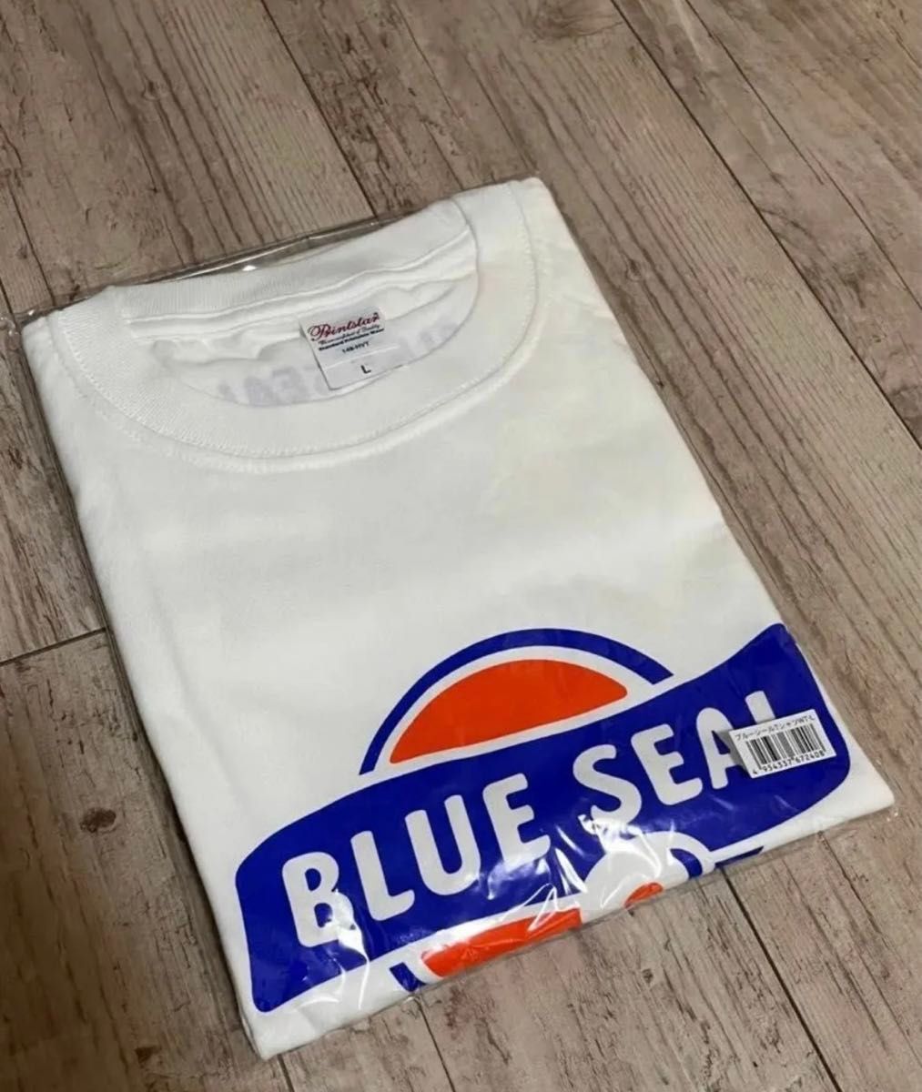 沖縄　ブルーシール　BLUE  SEAL  Tシャツ/男女兼用(新品・未開封) Lサイズ