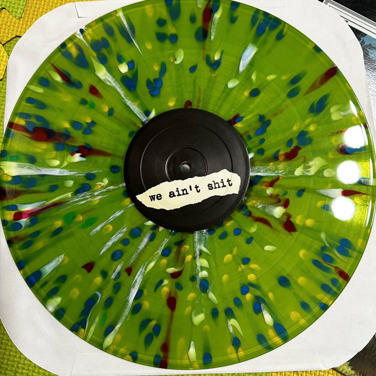 NOFX / HOFX We Ain't Shit 12インチレコード カラー盤 グリーンマーブルヴァイナル仕様 激レア 限定盤 FAT526_画像4