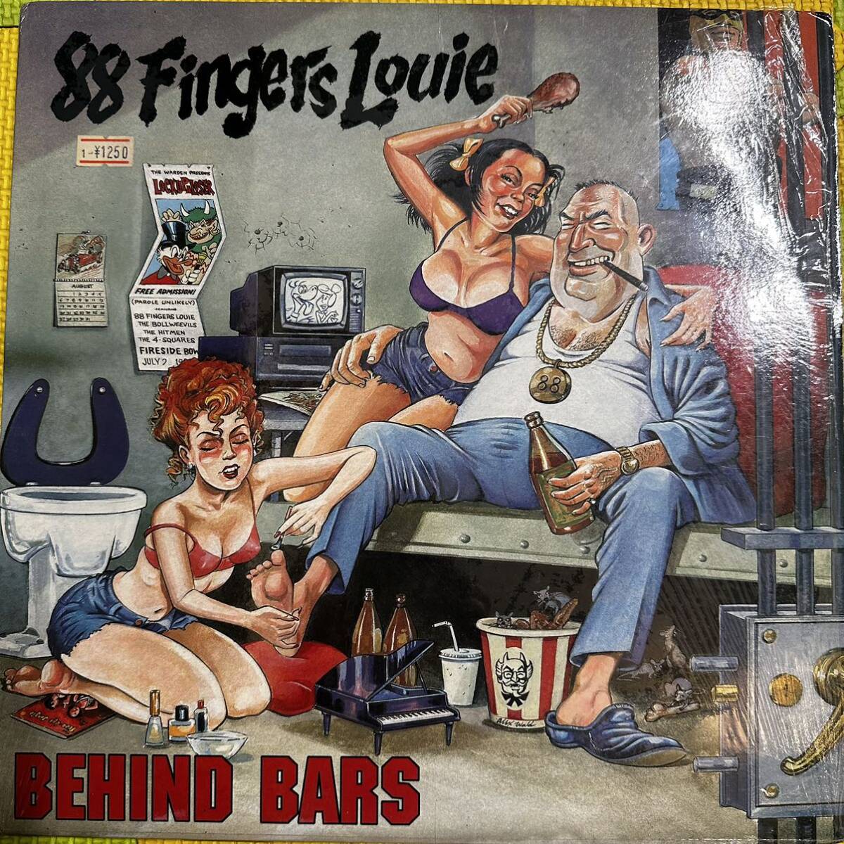 88 Fingers Louie / Behind Bars / LP US盤 12インチレコード_画像1