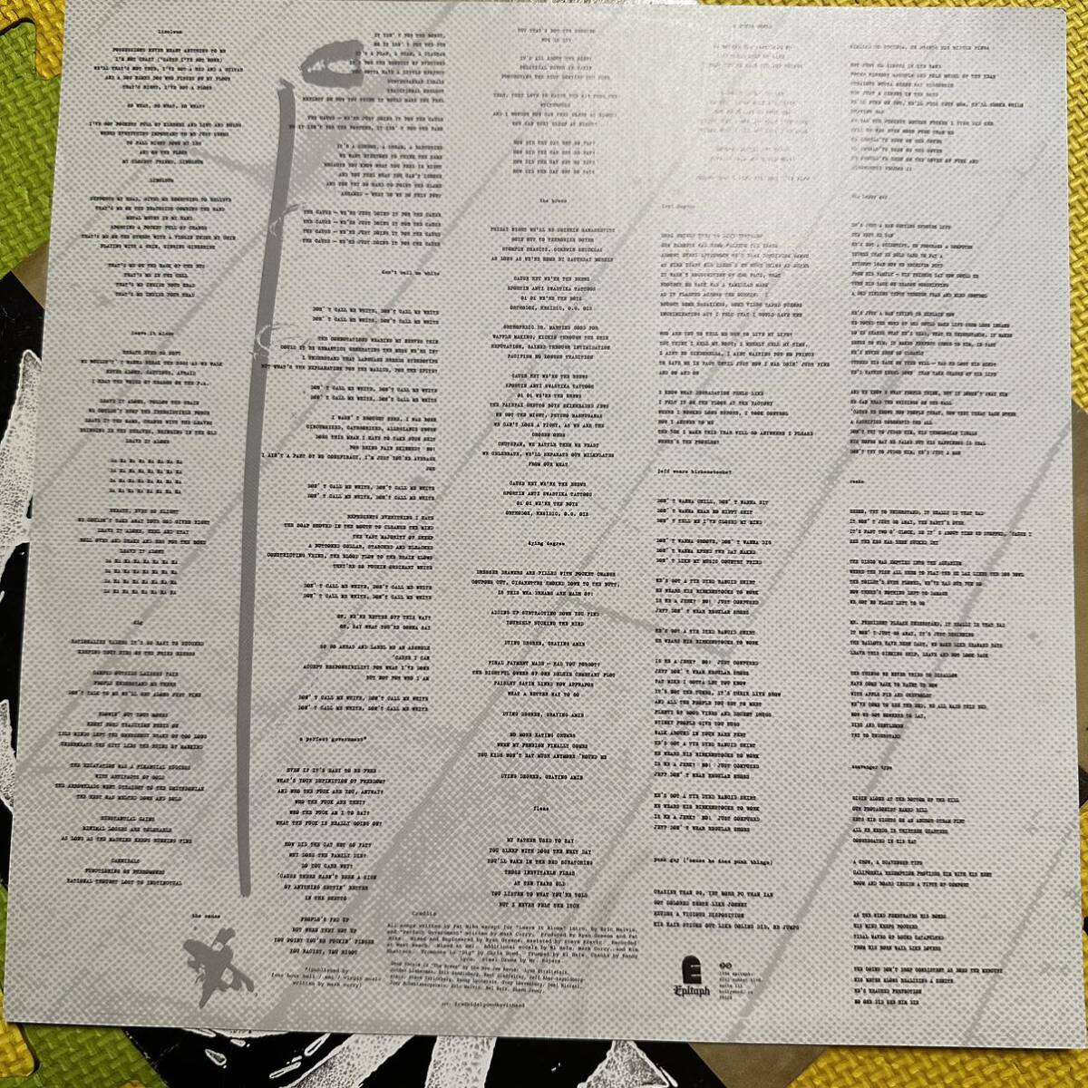 US record NOFX / Punk In drublic LP 12 -inch record Epitaph