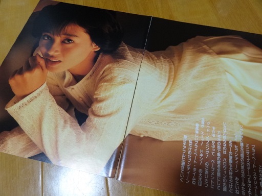 80年代アイドル当時物 浅香唯 切り抜き15P+両面ポスター 裏 80年代アイドル当時物 浅香唯 切り抜き15P+両面ポスター 裏