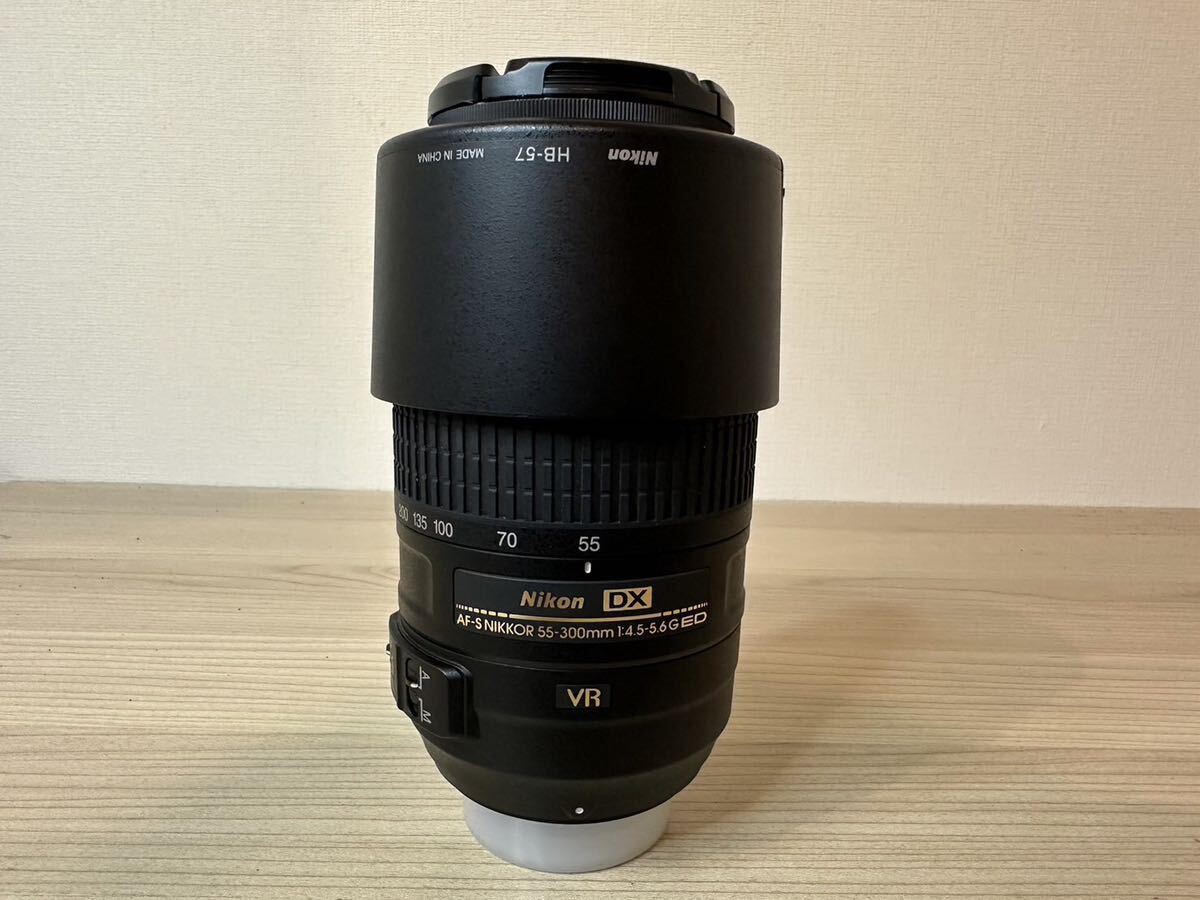 ♪ Nikon D5200 ニコン デジタル一眼レフカメラ　ボディ　2410万画素　Nikon AF-S 55-300mm 1:4.5-5.6G レンズ付_画像8