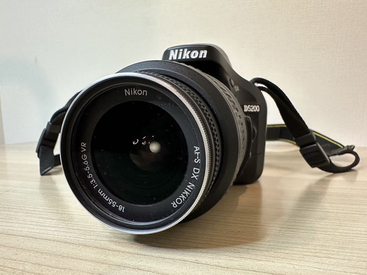 ♪ Nikon D5200 ニコン デジタル一眼レフカメラ　ボディ　2410万画素　Nikon AF-S 55-300mm 1:4.5-5.6G レンズ付_画像10