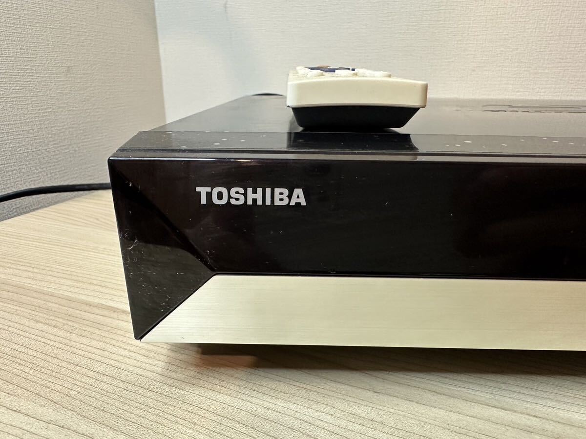 ♪ TOSHIBA 東芝 REGZA HDD＆ブルーレイディスクレコーダー RD-BR600 通電確認済み_画像4