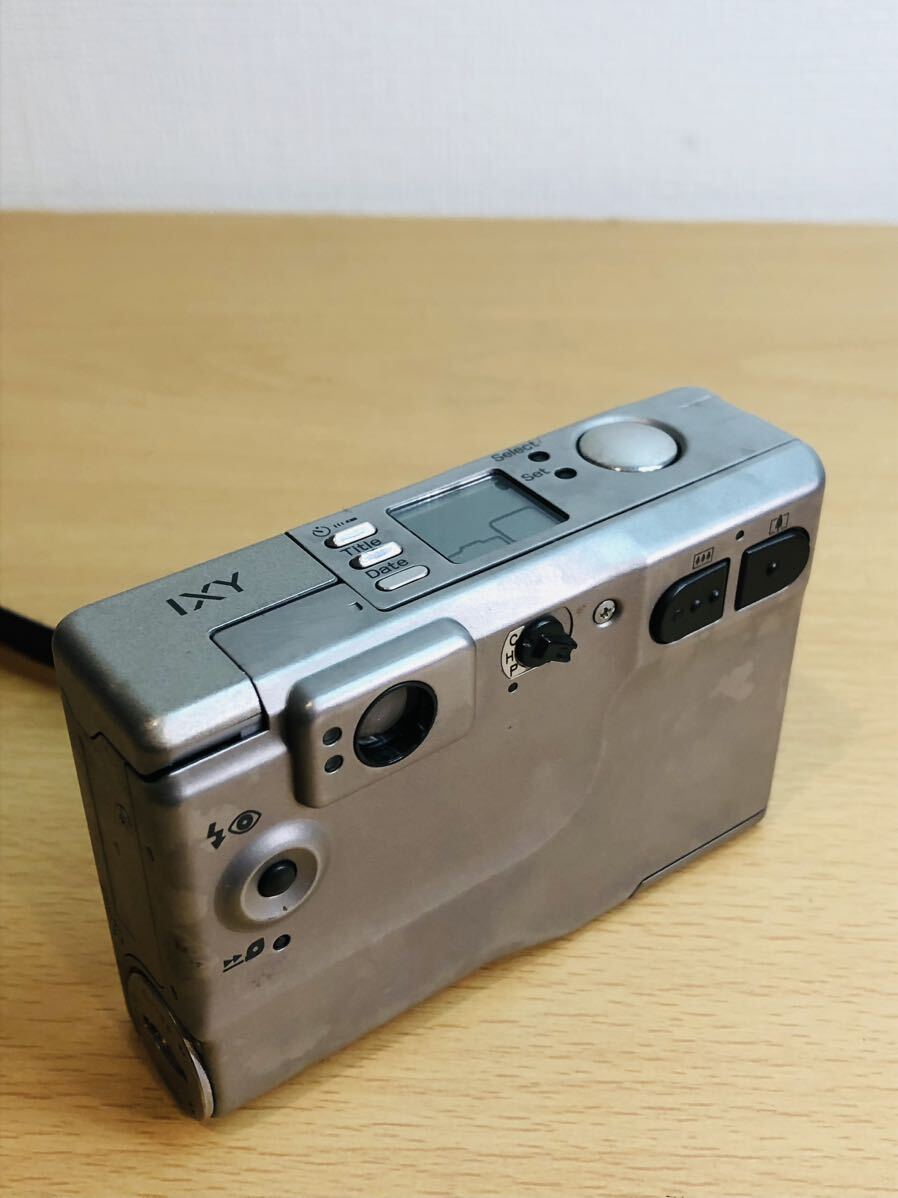 ♪ キャノン Canon IXY IX240 APSコンパクトデジタルカメラ シルバー 現状品の画像4