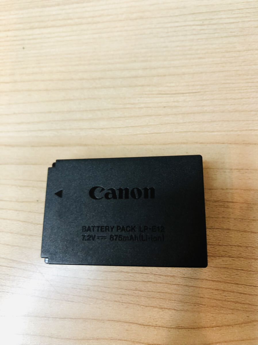 ● CANON キャノン EOS M100 15-45mm レンズ付き デジカメ ミラーレス一眼 通電確認済み_画像7