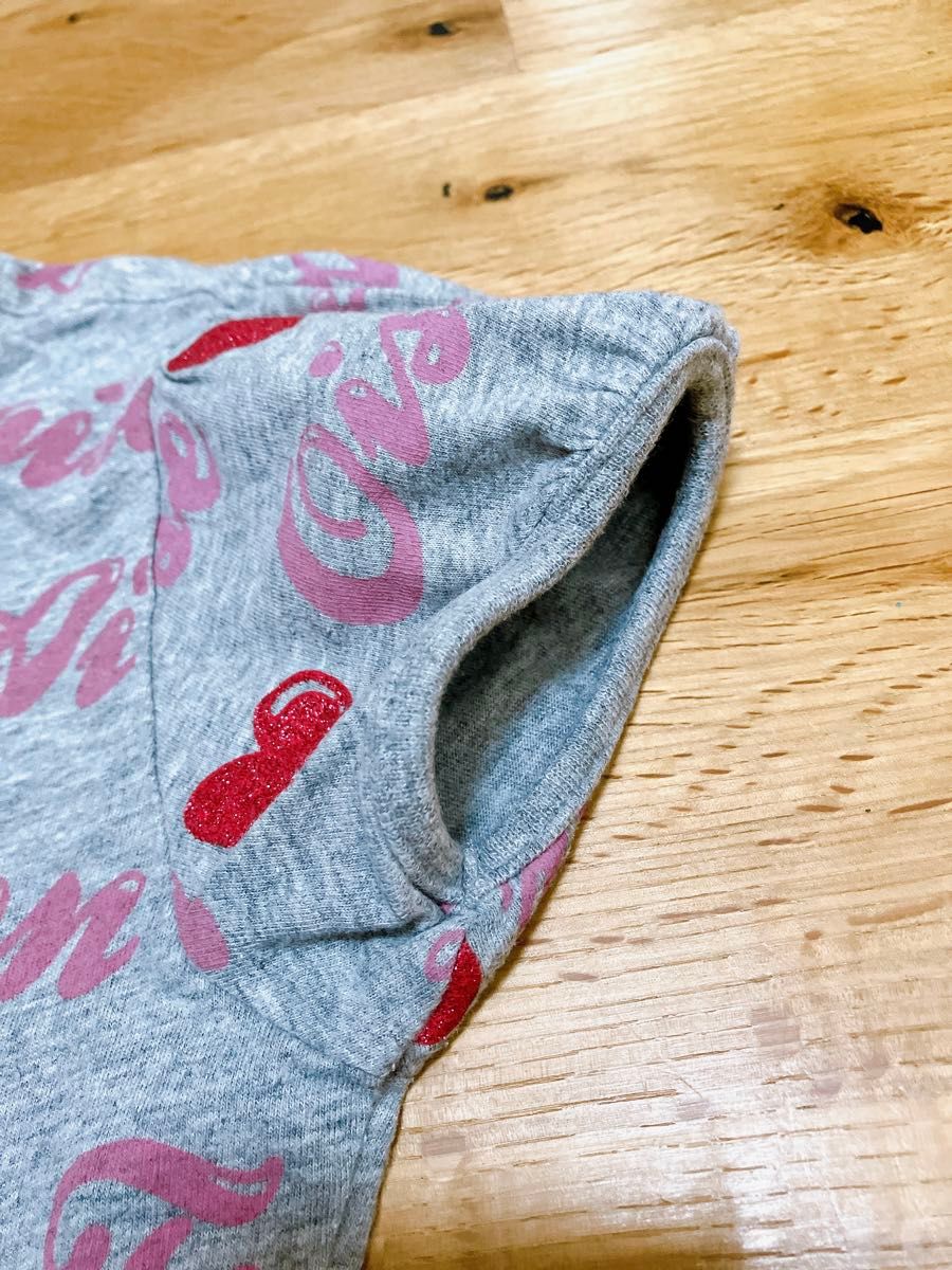 a.v.v 120㎝ 半袖 カットソー半袖 Tシャツ トップス 女の子 子供服 ハート