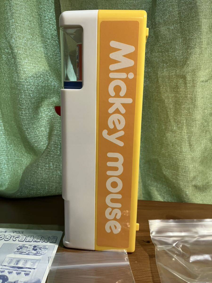 TOMY ミッキーマウス おうちで自動販売機 幼児玩具 レトロ ディズニーの画像8