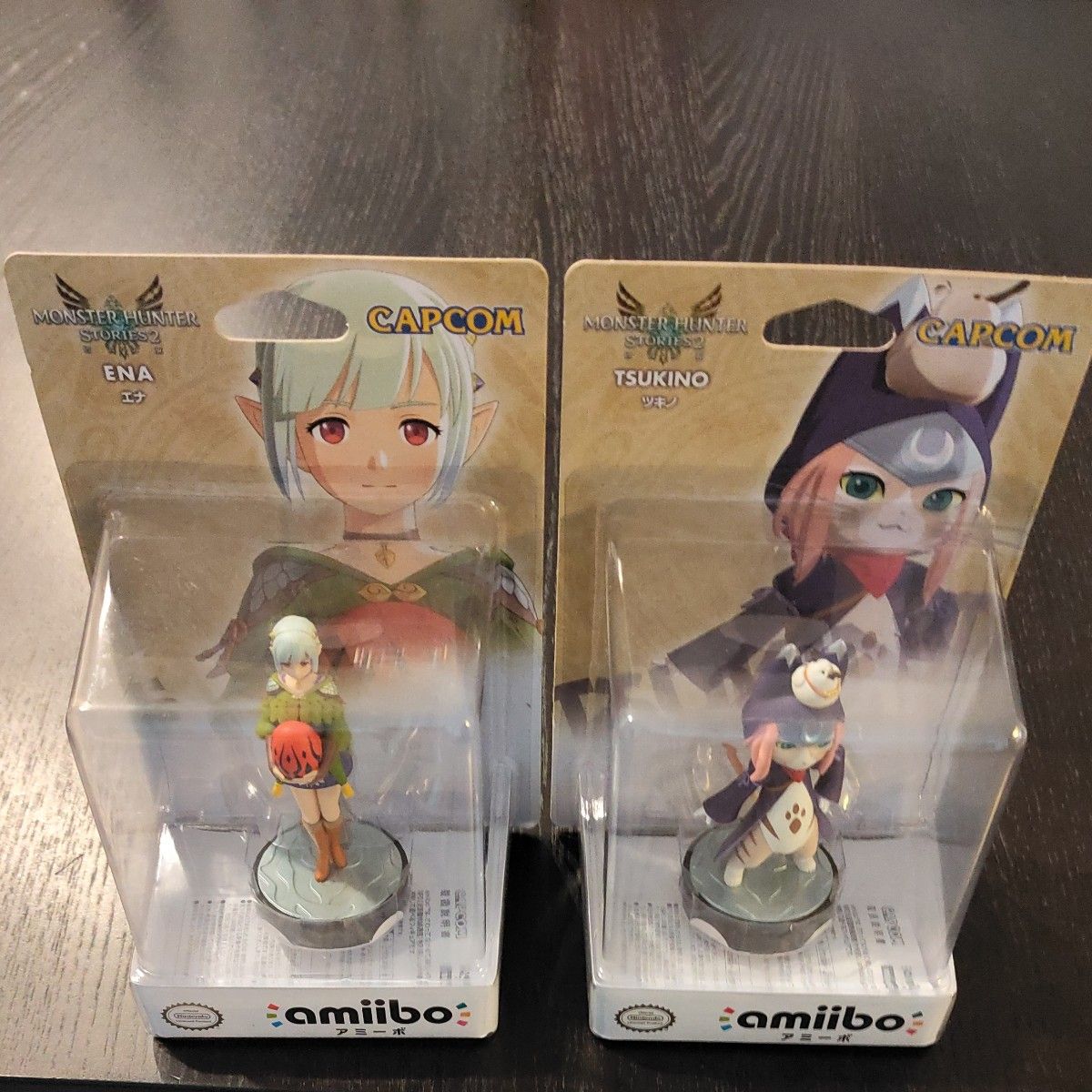 amiibo アミーボ モンスターハンター ストーリーズ2 エナ　ツキノ　セット