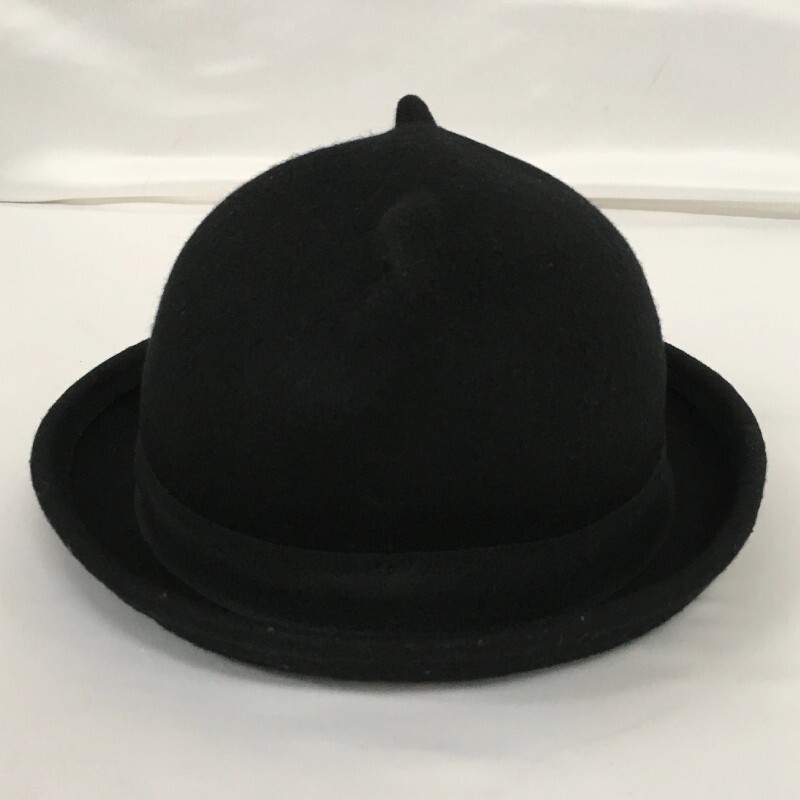 【28388】 H&M エイチアンドエム ハット 帽子 サイズEUR 92/104 ブラック サイズ1歳半-4歳相当 耳つき ダービーハット おめかし キッズ_画像5