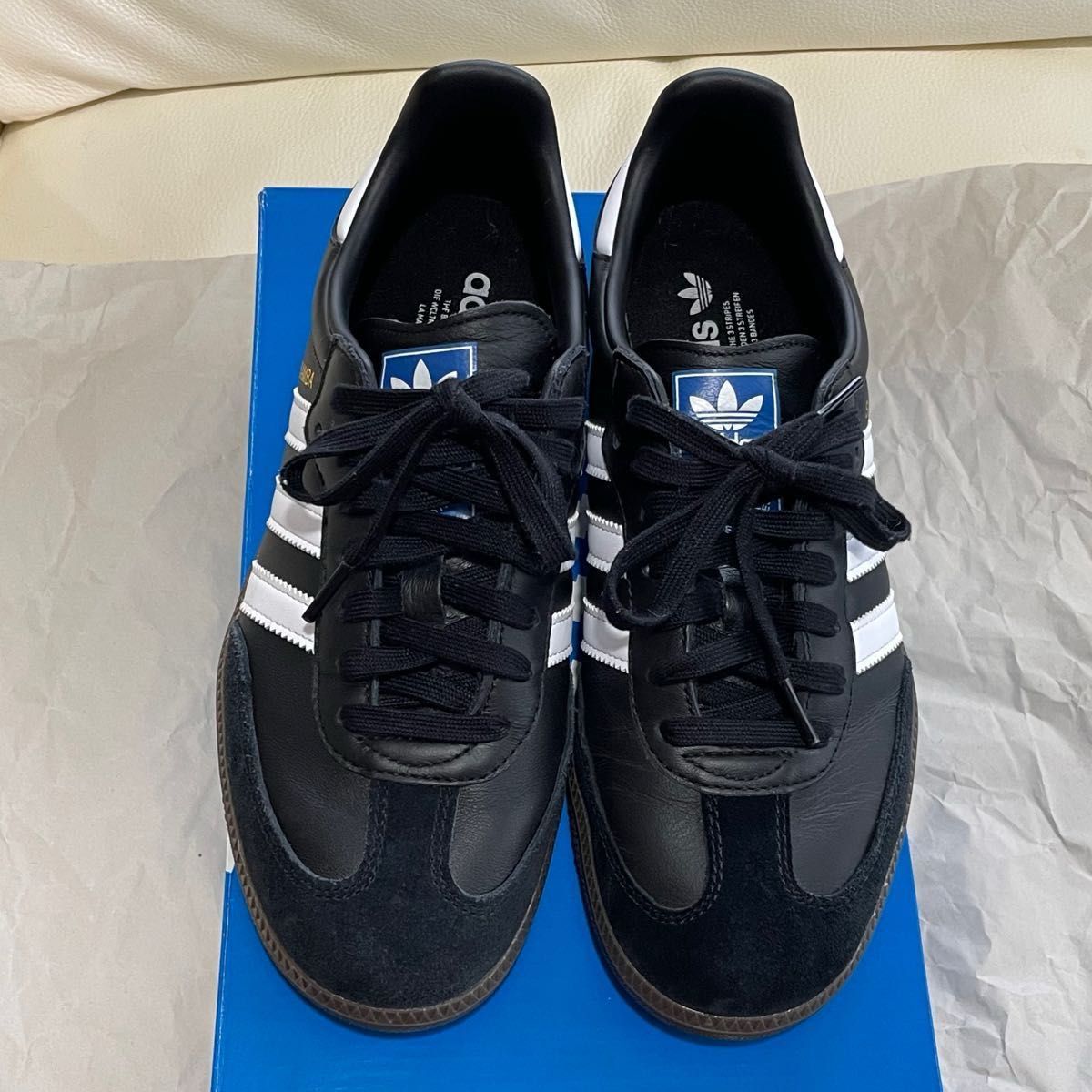 美品【26cm adidas SAMBA og】 スニーカー アディダス ブラック 美品【26cm adidas SAMBA og】 スニーカー アディダス ブラック