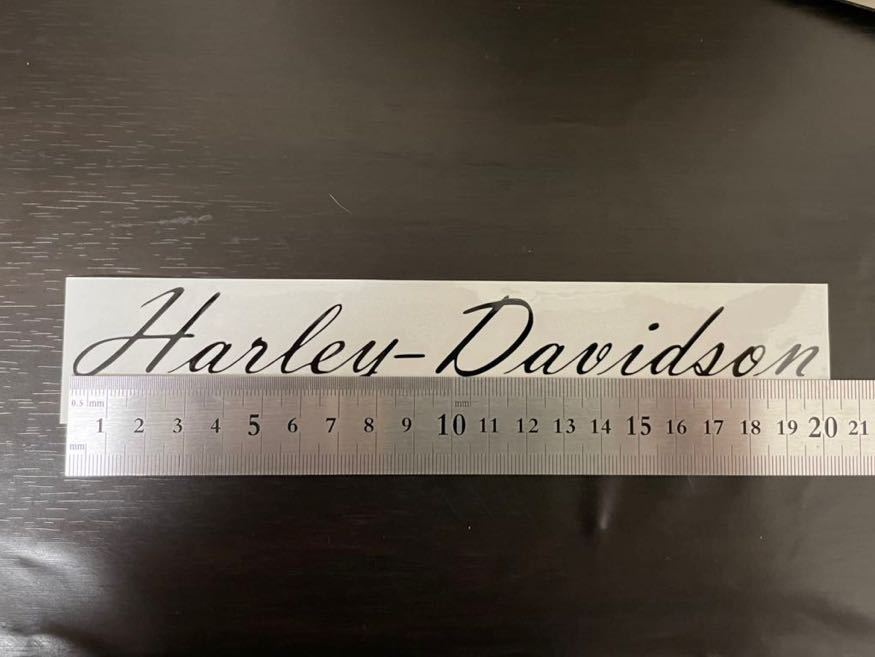  Harley Davidson tanker cutting sticker no.9 matted black 