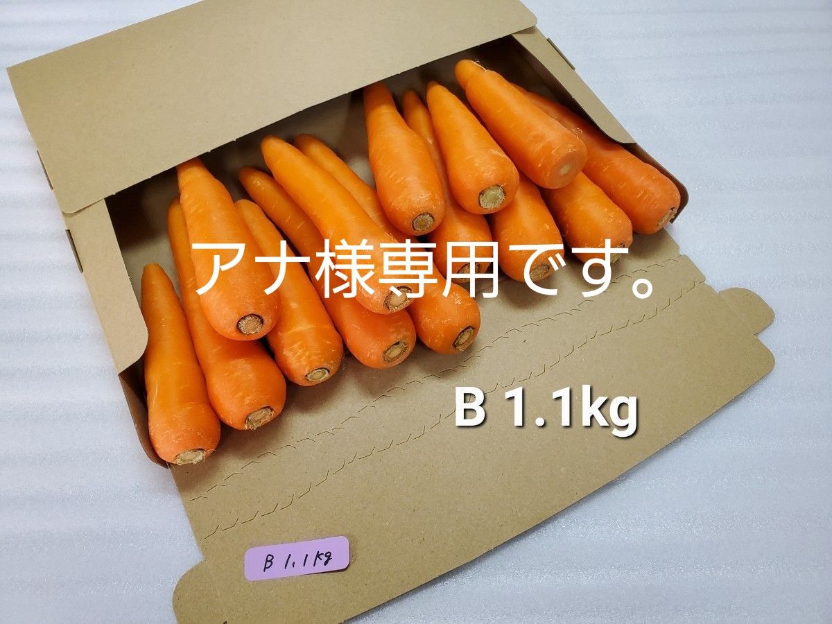 専用です。にんじん　1.1kg　わけあり　熊本県産