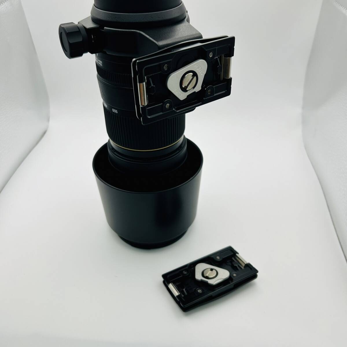 【④】望遠レンズ　SIGMA　シグマ　APO　170-500mm　1：5-6.3　中古品　保管品　キレイ目　フード付き_画像9