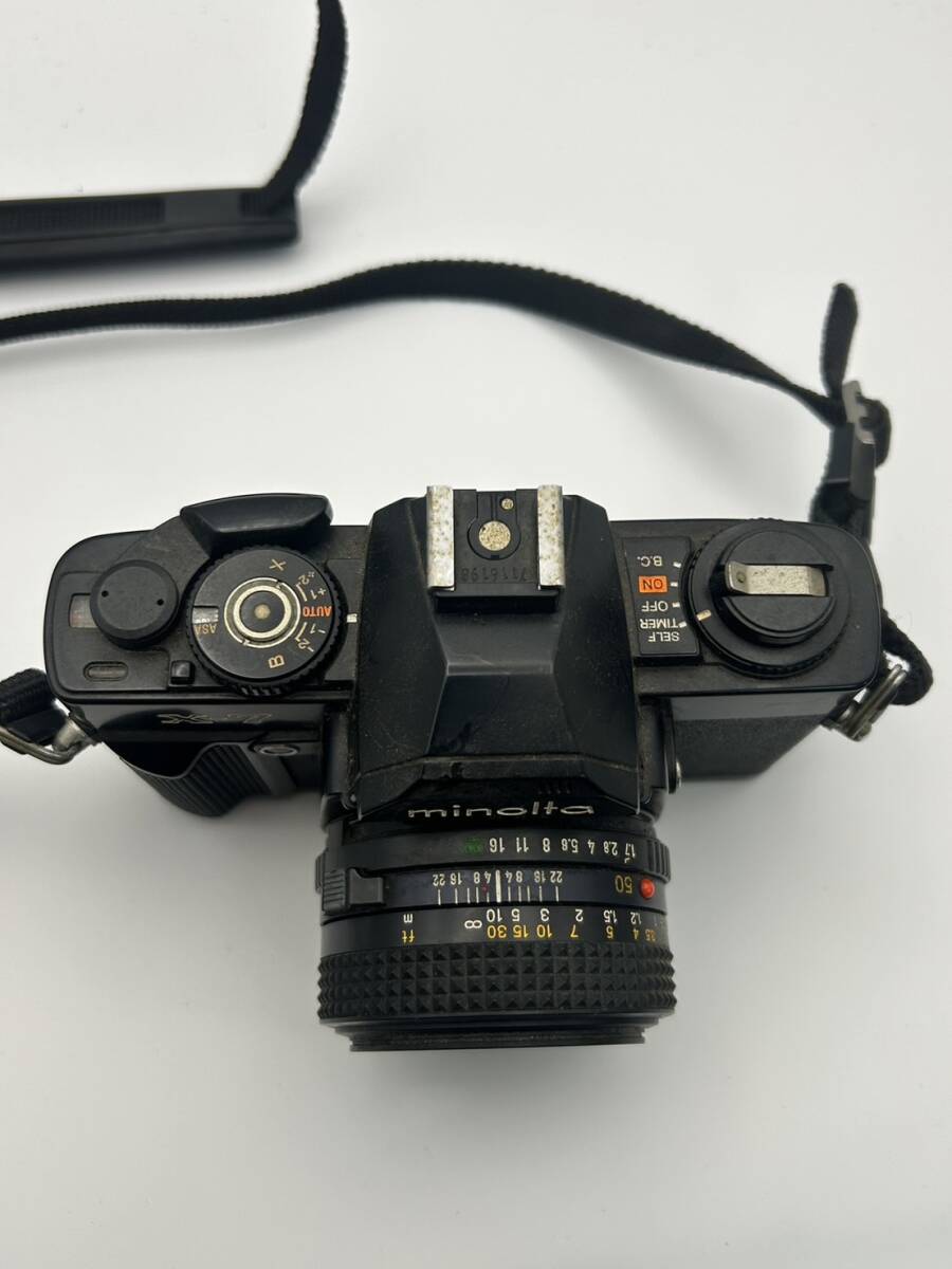 【③】minolta ミノルタ X-7 フィルムカメラ 50mm 1:1.7 中古品 保管品の画像5