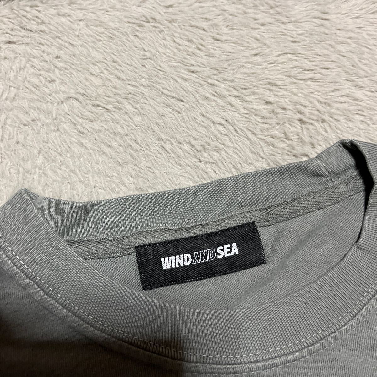 WIND AND SEA × Koichiro Takagi tee tシャツ L wolf grey の画像3