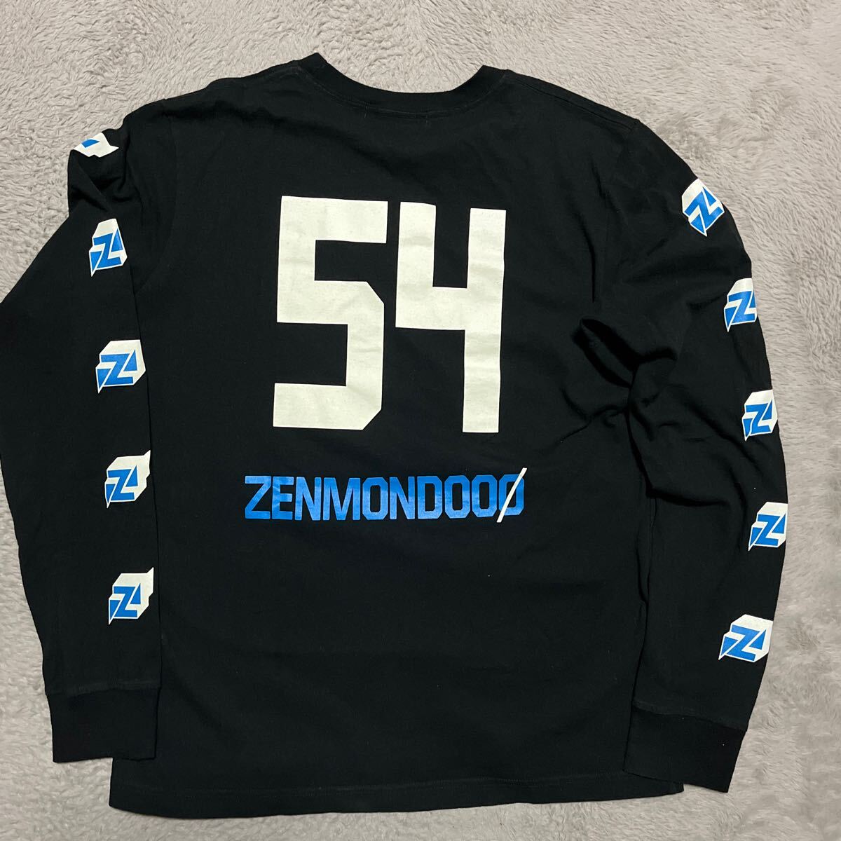 UNDERCOVER ZENMONDOOO アンダーカバー　ロンt tシャツ ナンバリング　L 3 黒　ブラック　54_画像2