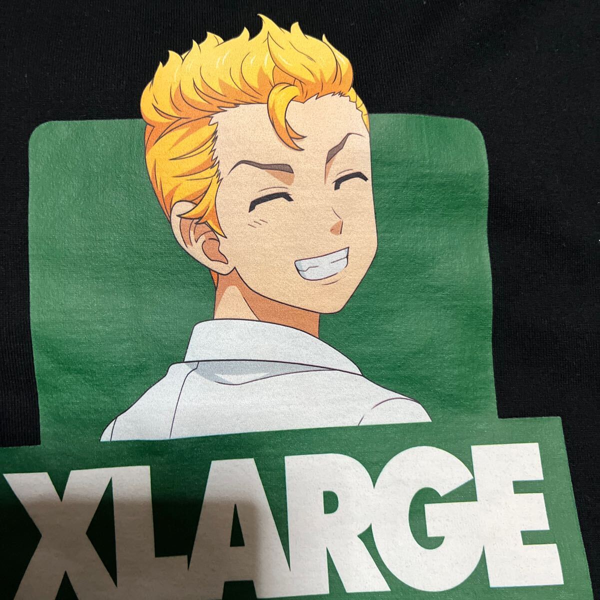 X-LARGE 東京リベンジャーズ　タケミチ　tee tシャツ 黒　ブラック　L_画像5