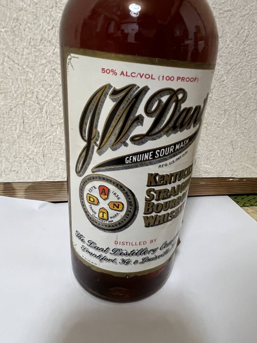 J.W.Dant　 B.I.B　ジェイ・ダブリュ・ダント　ボンデッド　750ml 　50度_画像5