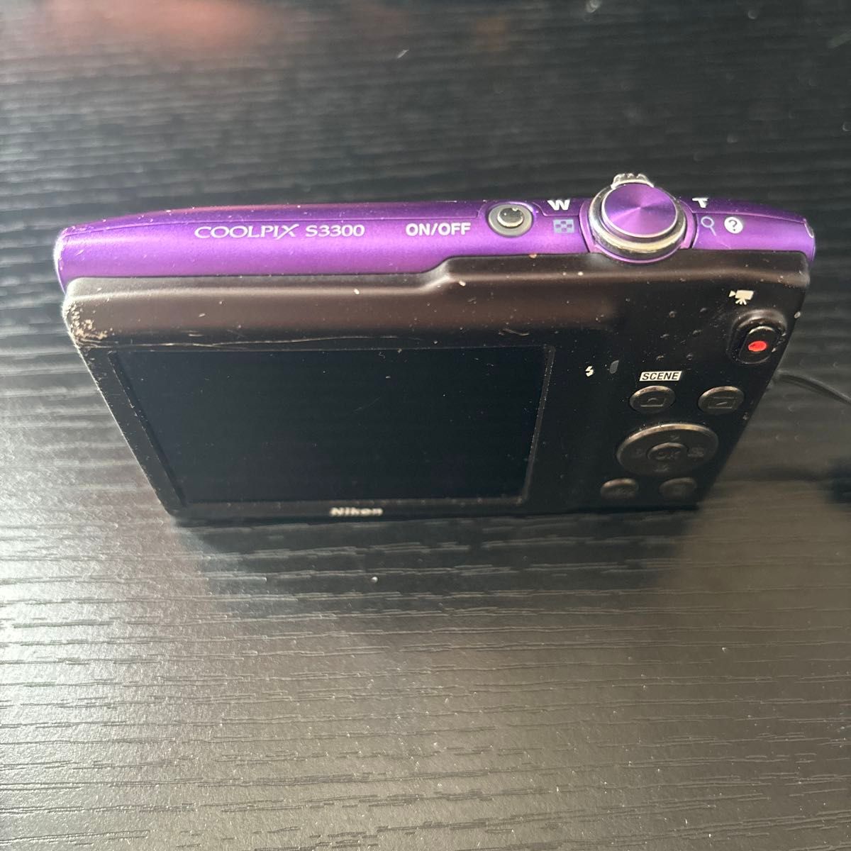 Nikon Coolpix S3300 パープル 8GB SDカード付き