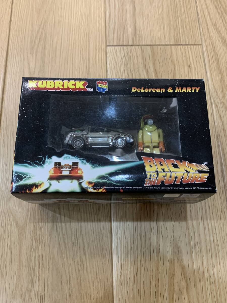 KUBRICK BACK TO THE FUTURE DeLorean&MARTY MEDICOMTOY バックトゥザフューチャー メディコムトイ の画像1