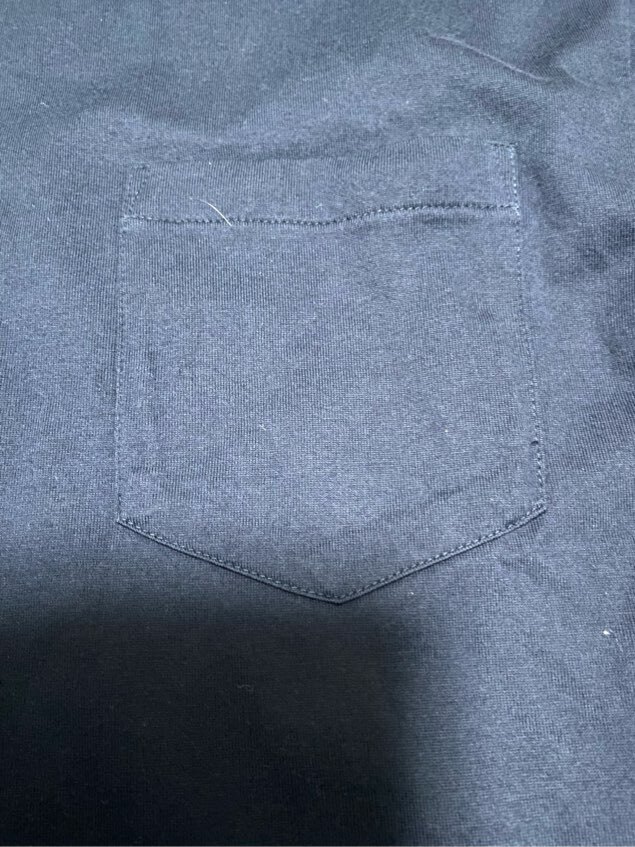 VAN JAC ヴァンヂャケット アーチロゴプリントTシャツ紺 Mサイズの画像4
