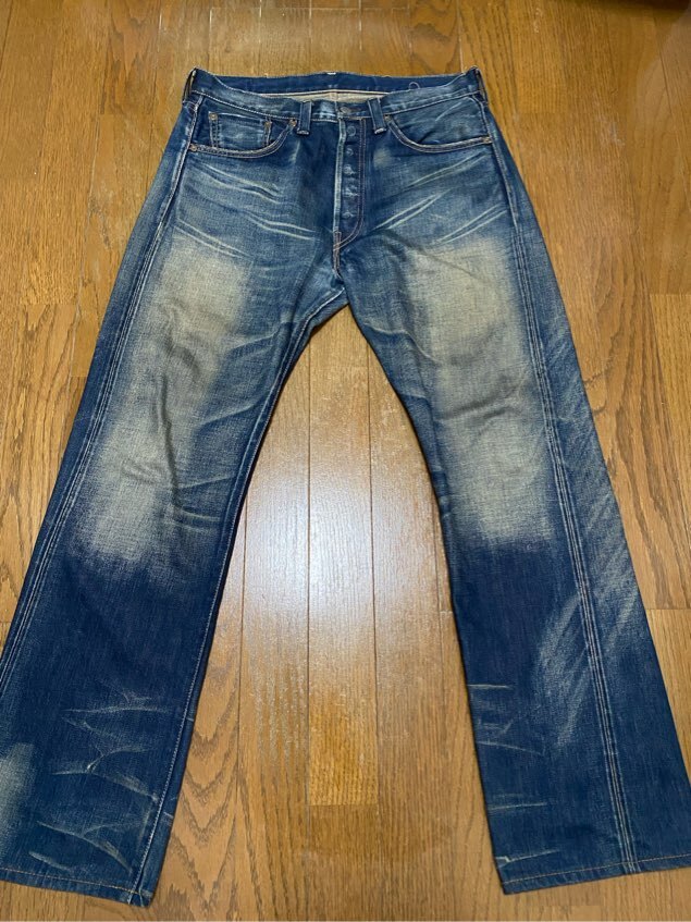 Levis VINTAGE CLOTHING リーバイス デニムパンツ 501XX 47501 日本製 1947年モデル 復刻 ビッグE レプリカW36_画像1