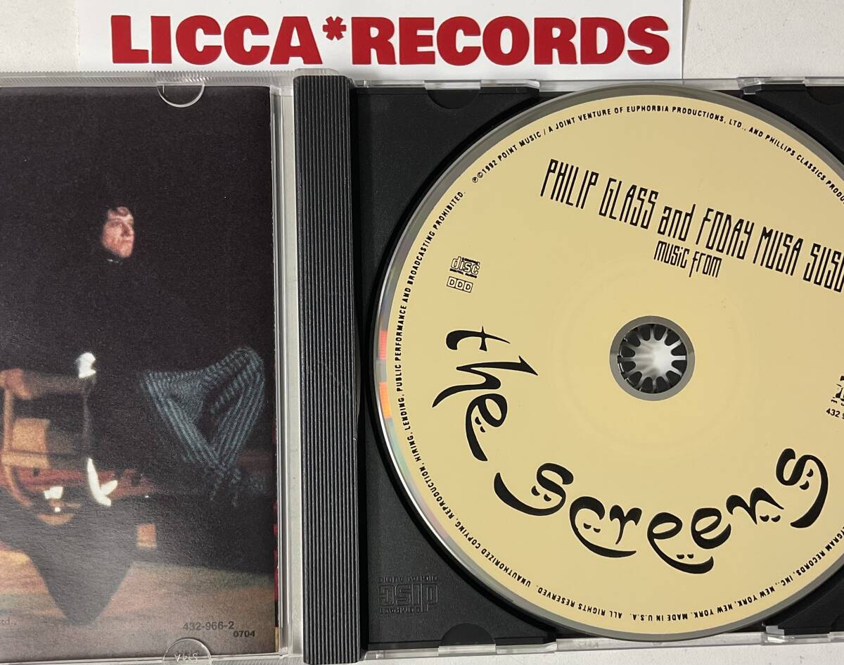 フィリップ グラス Philip Glass And Foday Musa Suso Music From The Screens CD LICCA*RECORDS 576_画像3