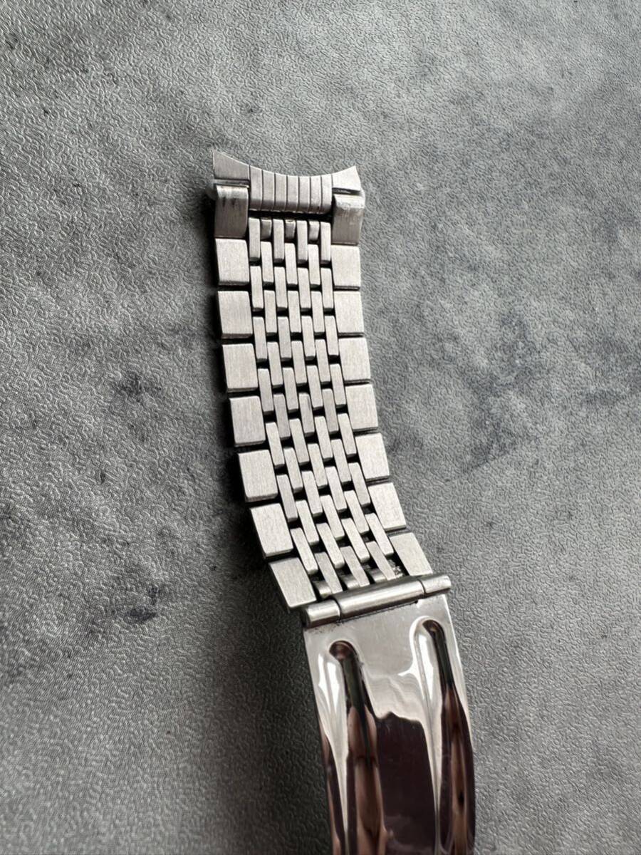 ユニバーサルジュネーブ 純正ベルト ブレス シルバーカラー メンズ腕時計用 の画像6