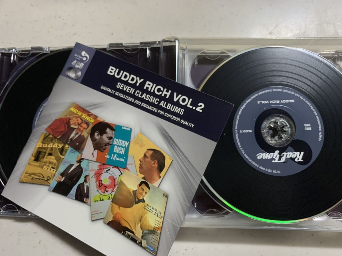 4枚組CD Buddy Rich vol.2 seven classic albumsバディ・リッチ_画像4
