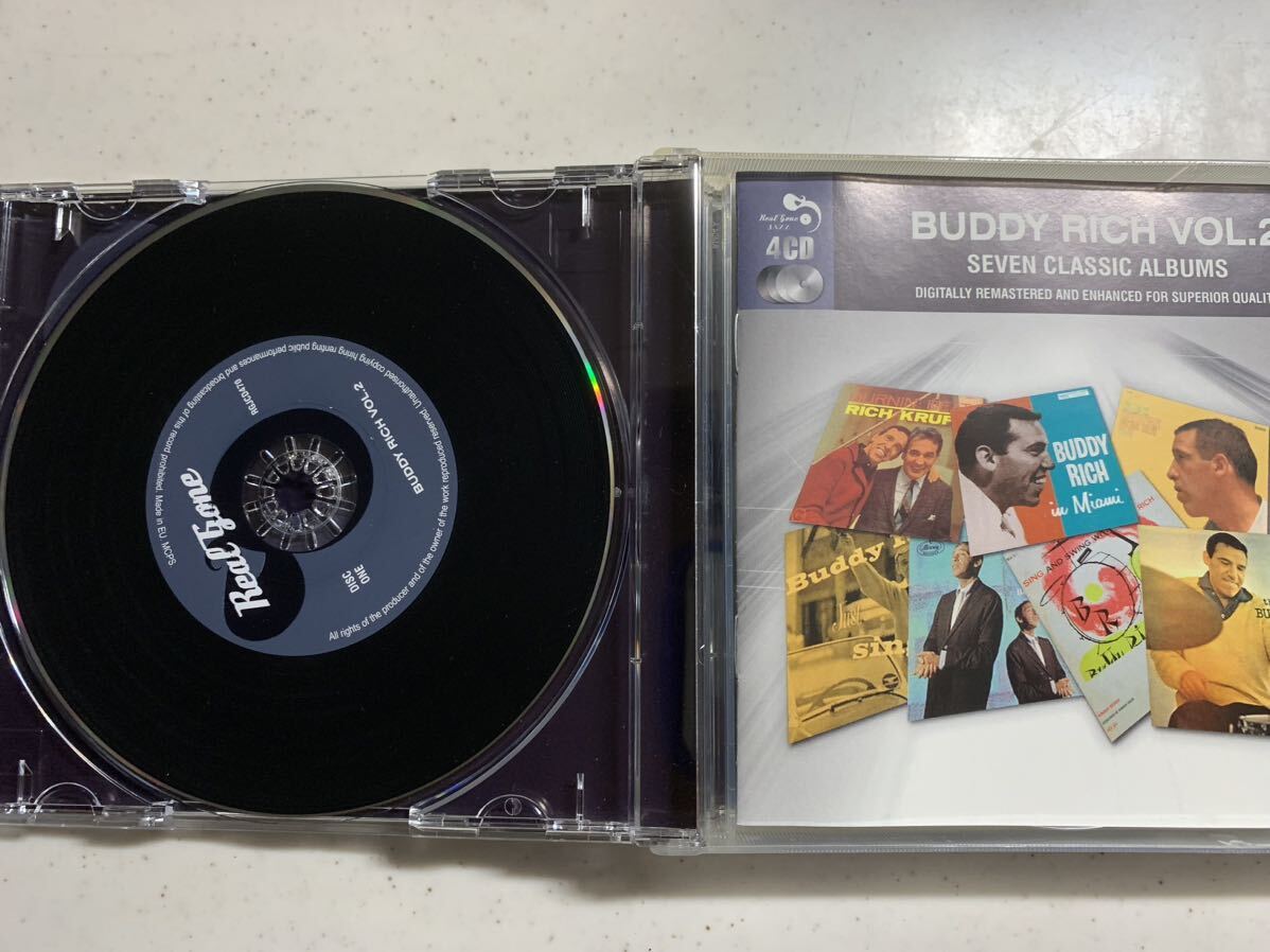 4枚組CD Buddy Rich vol.2 seven classic albumsバディ・リッチ_画像3