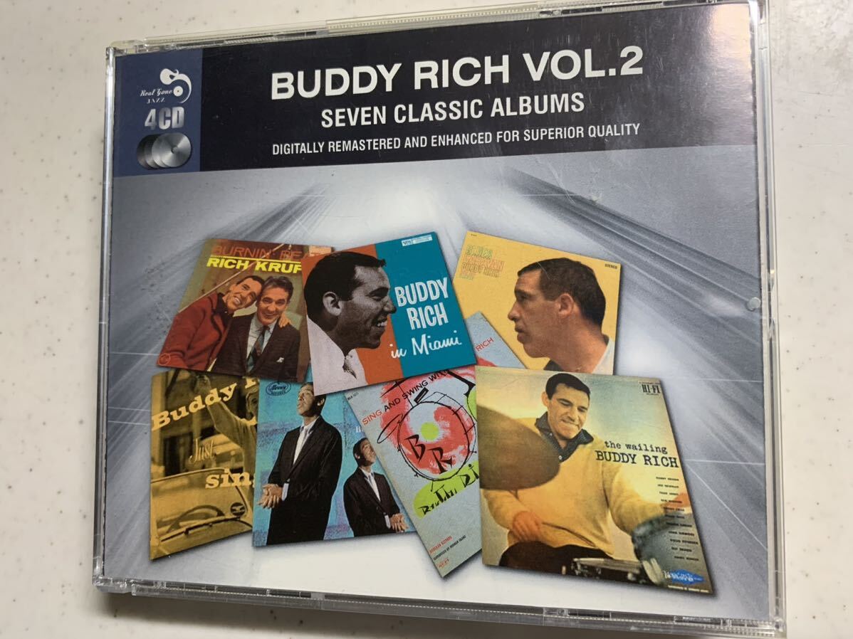 4枚組CD Buddy Rich vol.2 seven classic albumsバディ・リッチ_画像1