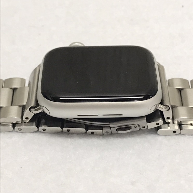 *1 иен старт Apple Watch SERIES 5 44mm GPS Cellular модель нержавеющая сталь частота Apple часы текущее состояние товар б/у товар хранение товар 