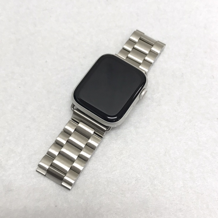 *1 иен старт Apple Watch SERIES 5 44mm GPS Cellular модель нержавеющая сталь частота Apple часы текущее состояние товар б/у товар хранение товар 