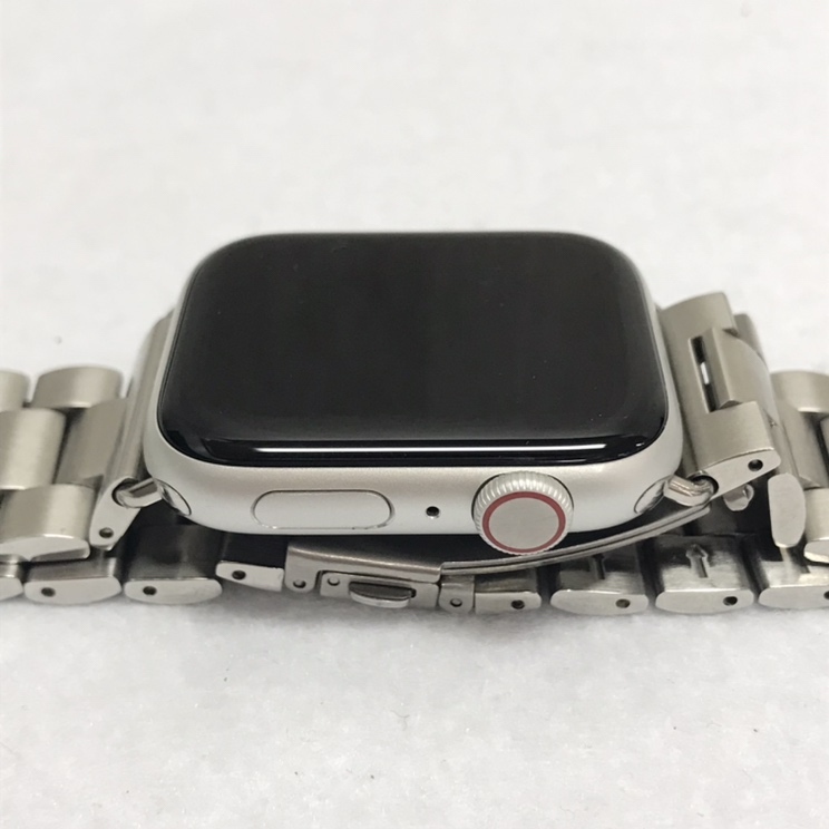 ★1円スタート Apple Watch SERIES 5 44mm GPS Cellularモデル ステンレススチールバンド アップルウォッチ 現状品 中古品 保管品の画像3