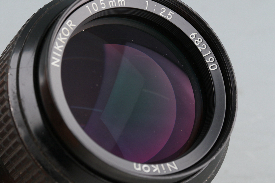 Nikon Nikkor 105mm F/2.5 Lens #53116H13_画像3