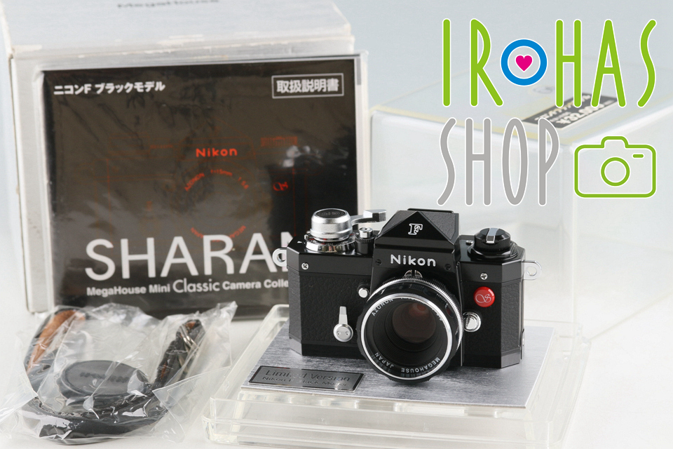 Sharan Nikon F Black Model Megahouse Mini Classic Camera Collection With Box #53107L8_画像1