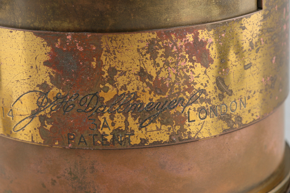 J.H.Dallmayer London 3A Patent Brass Lens #53125H_画像4