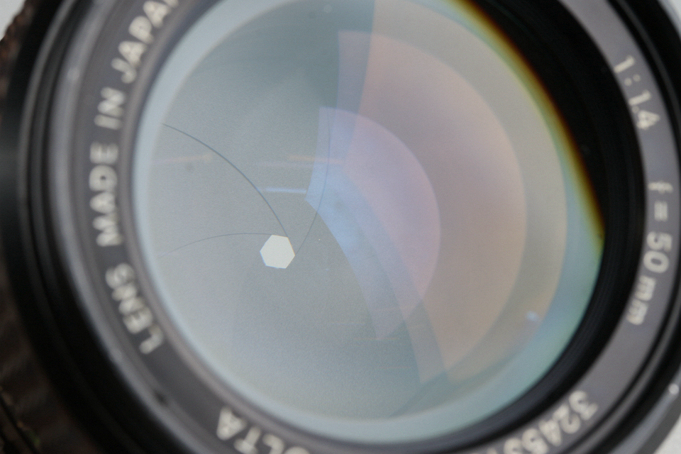 Minolta MC Rokkor-PG 50mm F/1.4 Lens for MD Mount #53177H11#AU_画像4