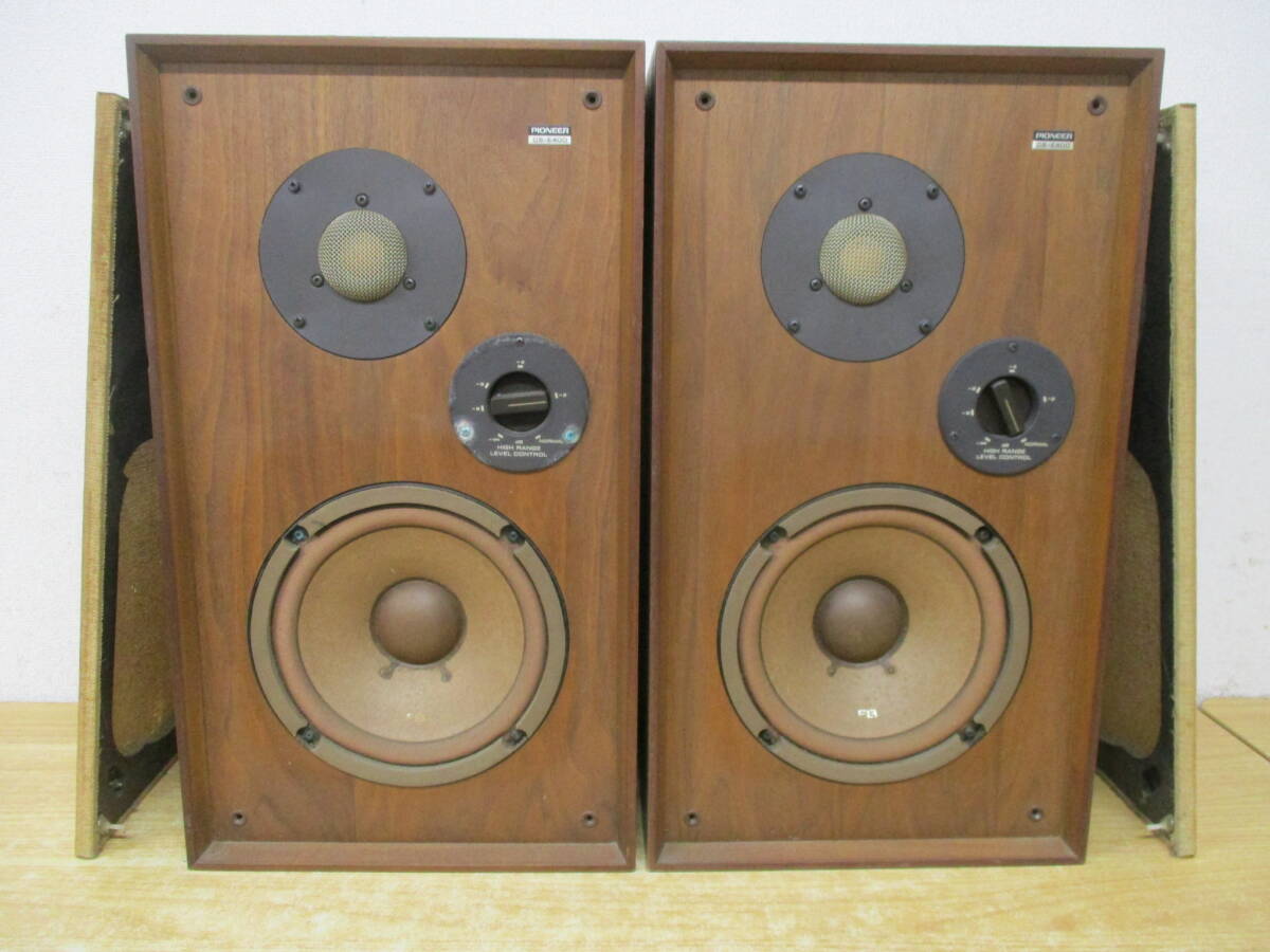 TJ-837(Pioneer CS-E400 speaker ) Pioneer speaker sound equipment audio retro Vintage operation not yet verification present condition goods 