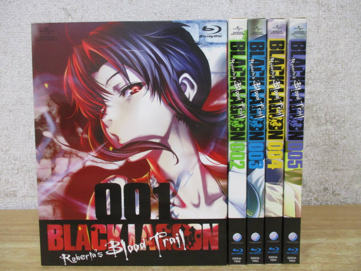 e10-5（BLACK LAGOON Roberta's Blood Trail OVA Blu-ray）全5巻 広江礼威 ブラックラグーン ブルーレイ アニメ 再生未確認_画像1