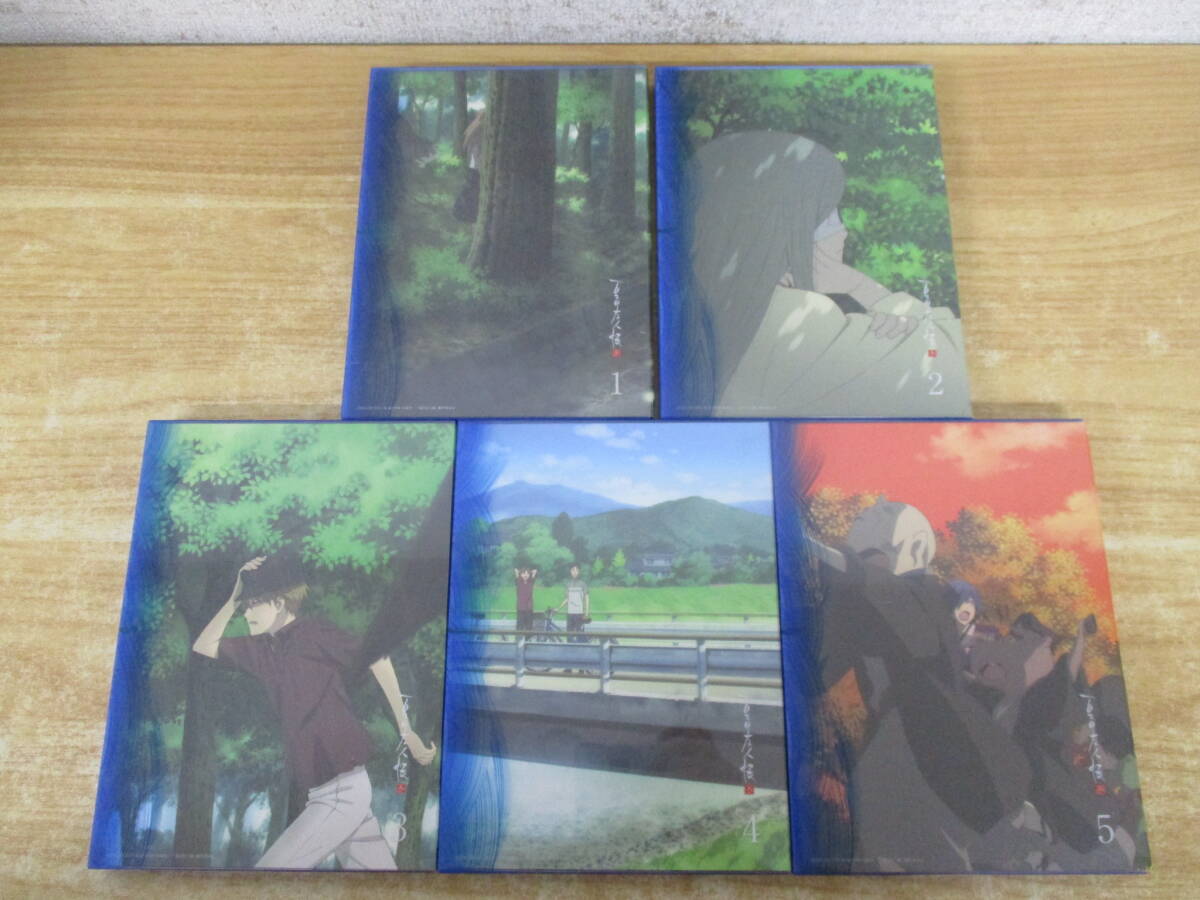 e9-4( Natsume's Book of Friends three limitation version Blu-ray) all 5 volume all volume set storage BOX attaching no. 3 period green river ..BD Blue-ray anime reproduction not yet verification present condition goods 