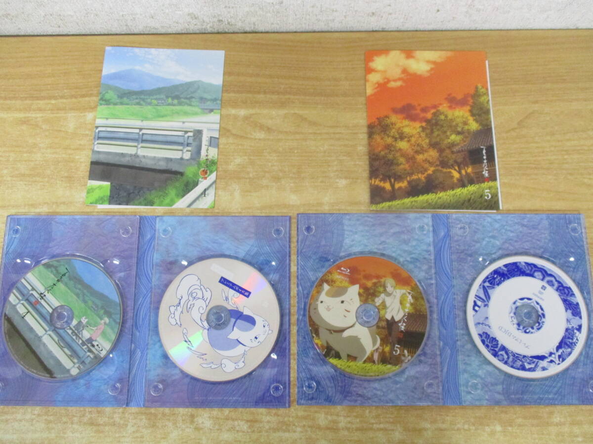 e9-4( Natsume's Book of Friends three limitation version Blu-ray) all 5 volume all volume set storage BOX attaching no. 3 period green river ..BD Blue-ray anime reproduction not yet verification present condition goods 