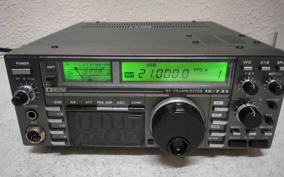 ICOM IC-731S HF Transceiver 100W改造_画像1