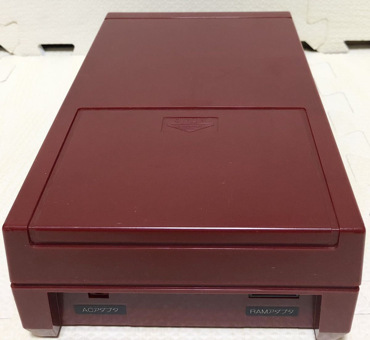 超美品★動作品★ Nintendo 任天堂 ディスクシステム ファミコン 本体 DISK ゲーム 箱あり アダプター 電源 ケーブル テレビ ゲーム_画像4