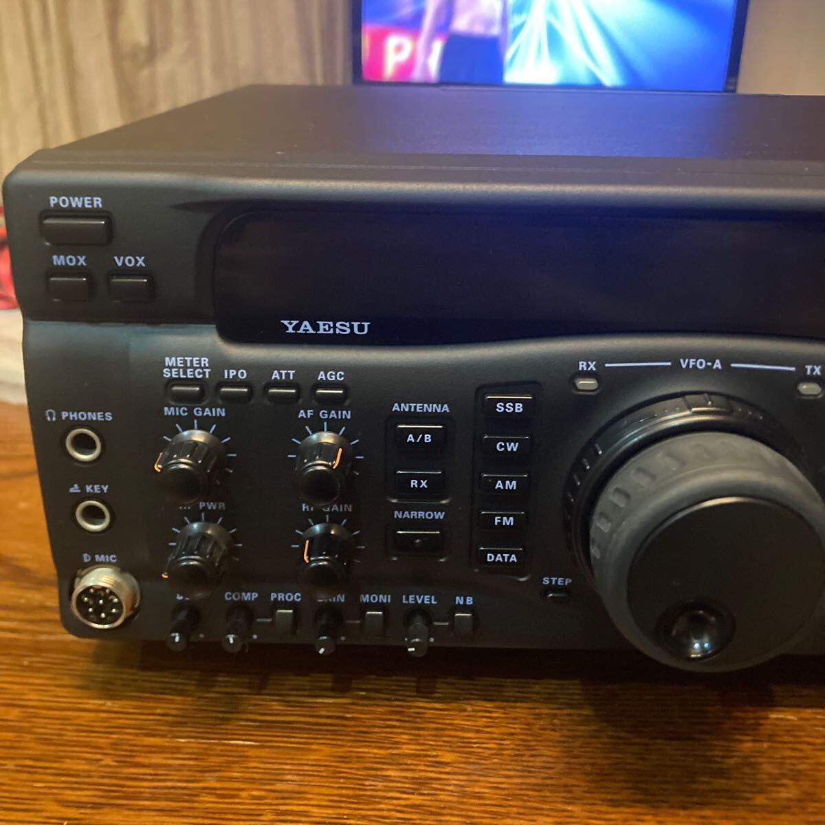 YAESU FT-920 純正箱あり 説明書付属 美品 アマチュア無線 無線機 HF 50MHz 八重洲 八重洲無線 動作未確認 現状品の画像5
