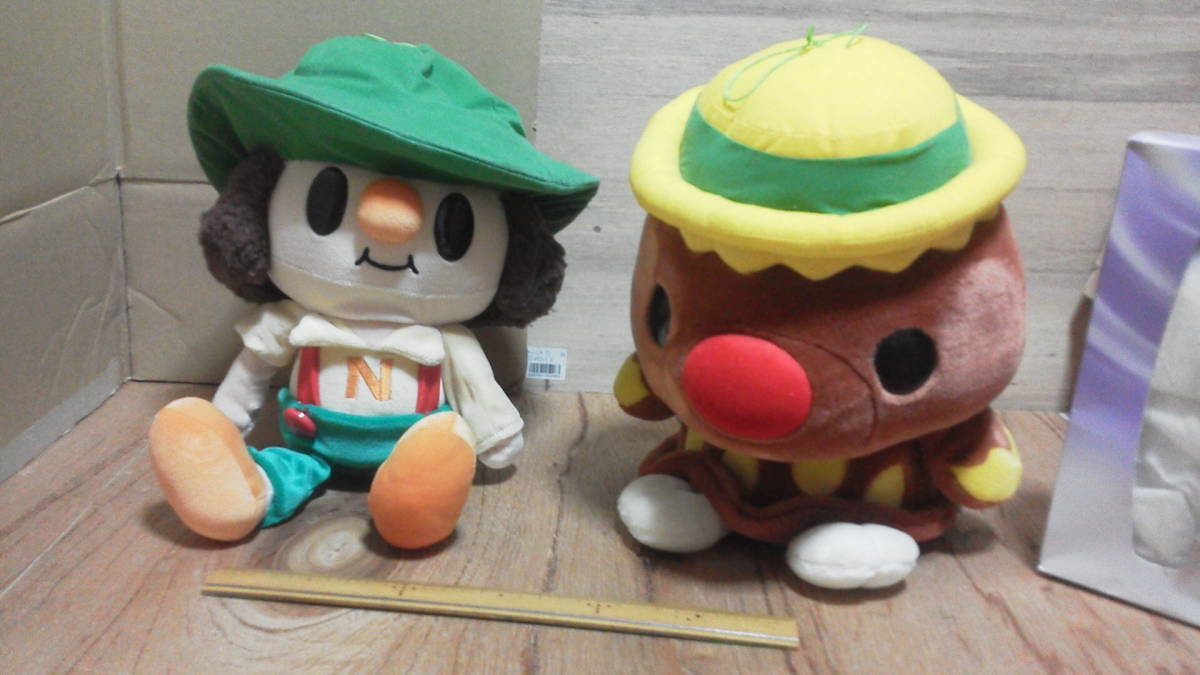 NHK is possible ..30cm super DX soft toy gonta kun nopo san all 2 kind set ~REDESIGNED BY DEVILROBOTS~ non .